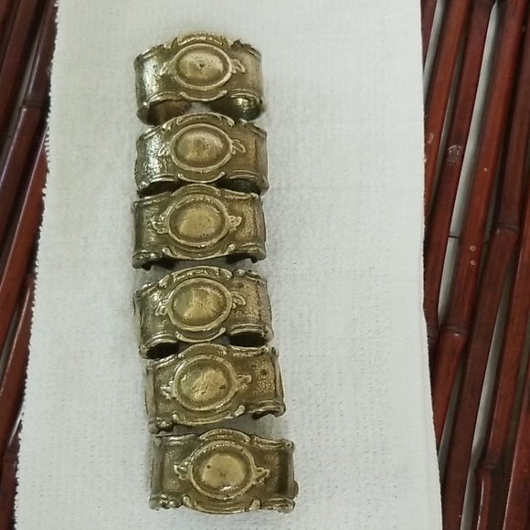 Set of 6 Napkin Ring Holders - Picture 6 of 8